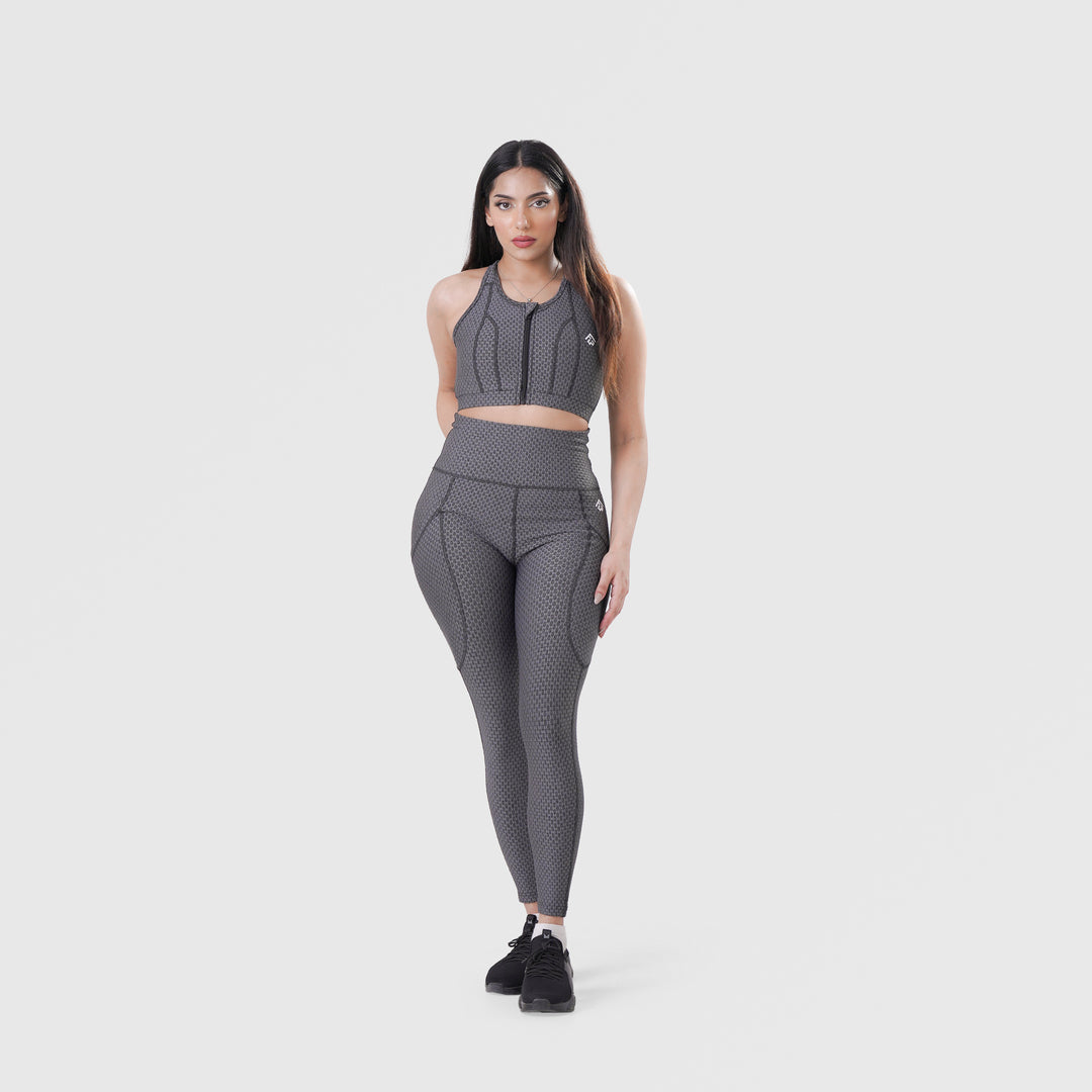 Fibr - Chic Elegance Bra ASH MELANGE